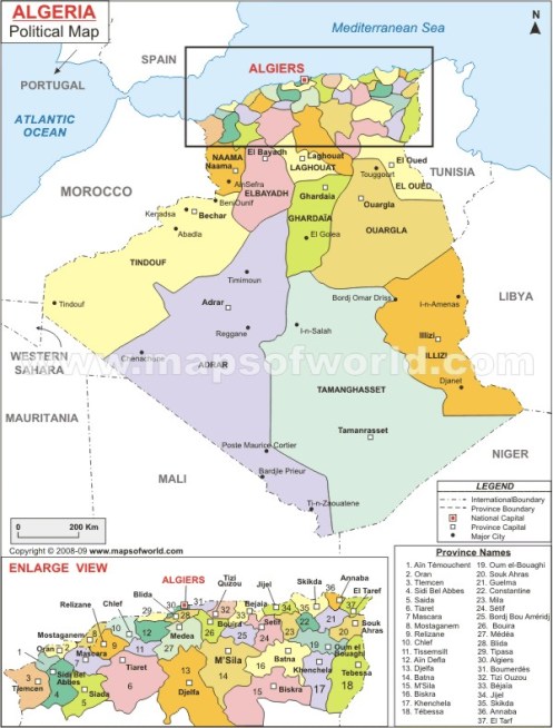 algeria-political-map algeria-political-map