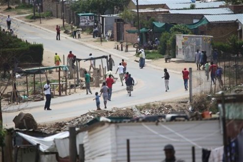 SOUTH AFRICA PROTEST SOUTH AFRICA PROTEST