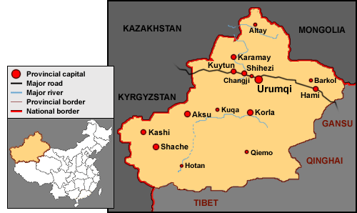 xinjiang-map