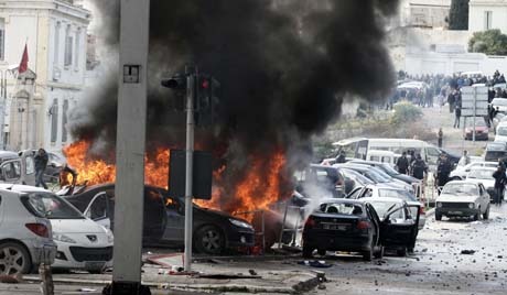 Funeral of slain opposition politician Chokri&nbsp;Belaid