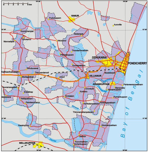 Pondicherry_map
