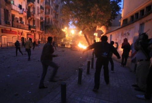 Egypt-Mohamed Mahmoud street clashes-AFP