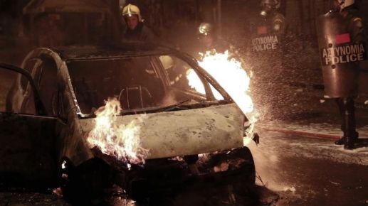 Greece Anarchist Protest-3