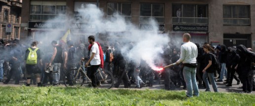Milano, cortei dei gruppi studenteschi No&nbsp;Expo