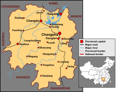 hunan-map