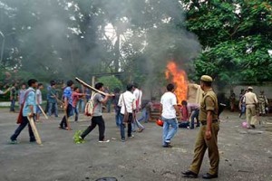 agartala-clashes-17-injured-as-tribals-demand-8216twipra-land8217-a-separate-state-for-themselves